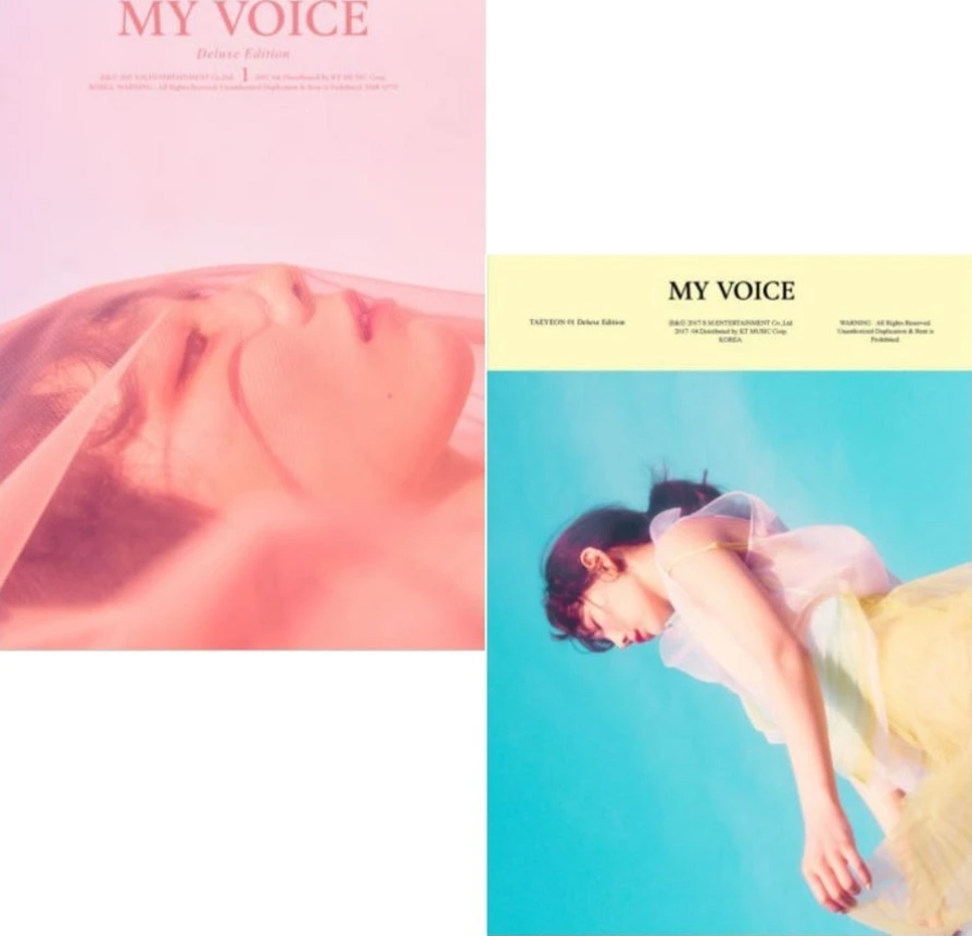 Taeyeon My Voice Deluxe Kpop Ro Shop